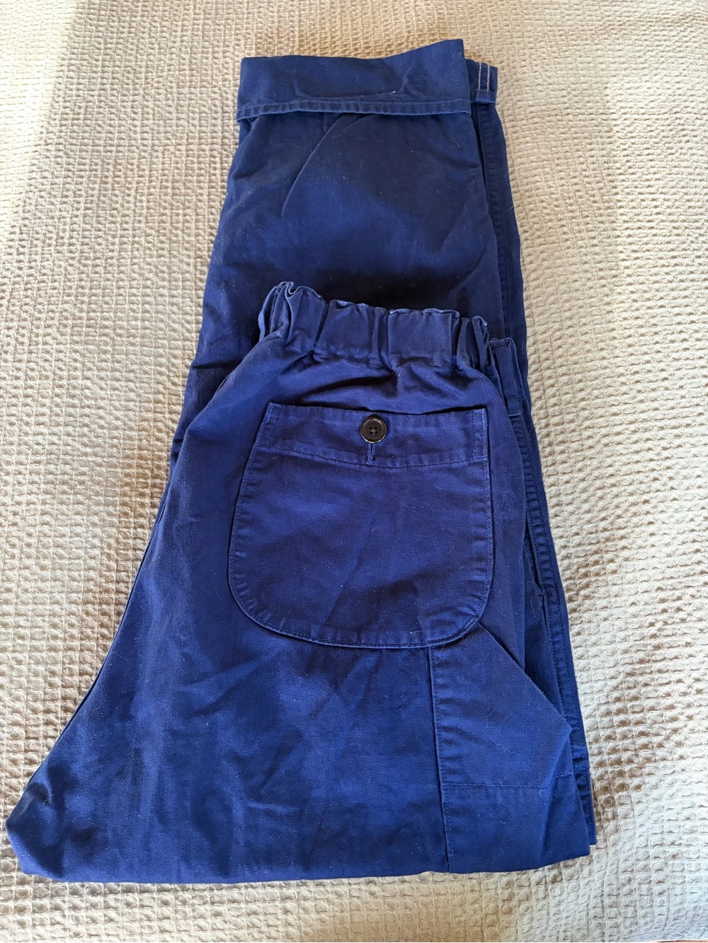 OrSlow Cotton Chino Pants - Blue